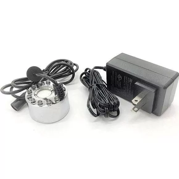 Department 56 Foggy Point Platform Replacement Adapter & Led Light & Fog Unit (Set Of 2)< Replacement Parts