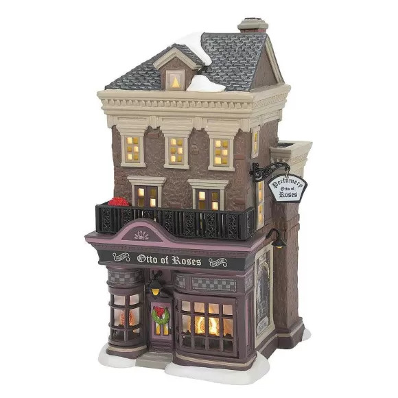 Department 56 Otto Of Roses Perfumery< Dickens Village