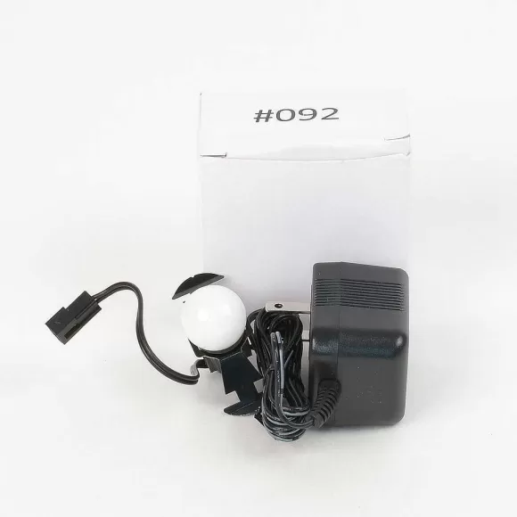 Department 56 Replacement Adapter 3V Dc 0.5A 500Ma Black W/ Male Auxiliary Clip And 56.53121 Bulb< Replacement Parts