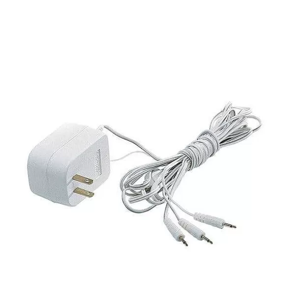 Department 56 Replacement Adapter Ac/Dc 2.5V Dc 500Ma W/3 White Male Jacks #107< Replacement Parts